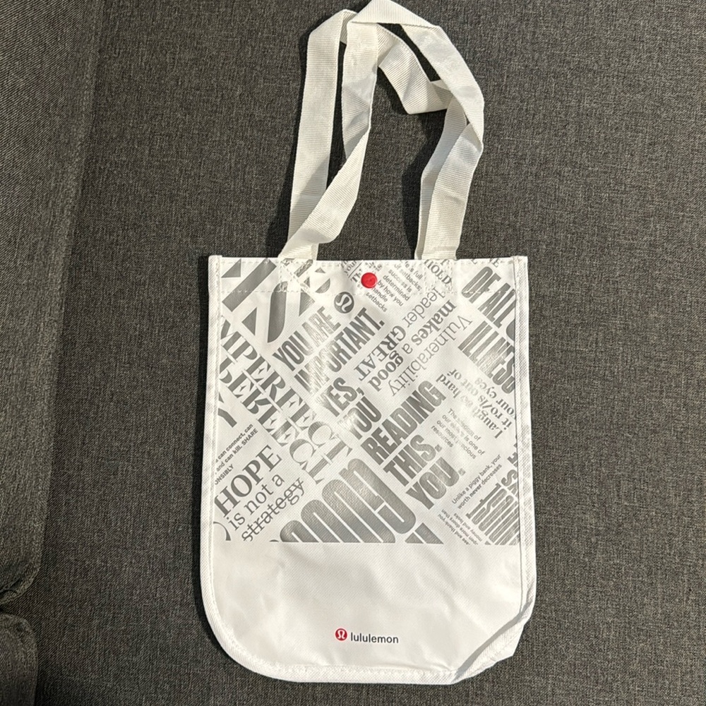 Lululemon Shopping Tote Bag